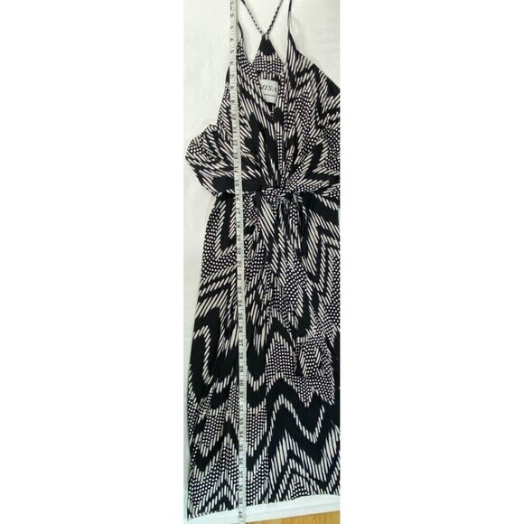 Misa Dress Womens Sz XS Domino Style# SADR5205 Spaghetti Strap Halter Disco Y2K - Picture 8 of 8